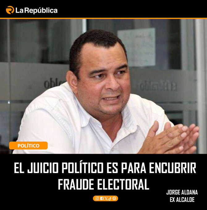 EL JUICIO POLÍTICO ES PARA ENCUBRIR FRAUDE ELECTORAL  - Cover Image